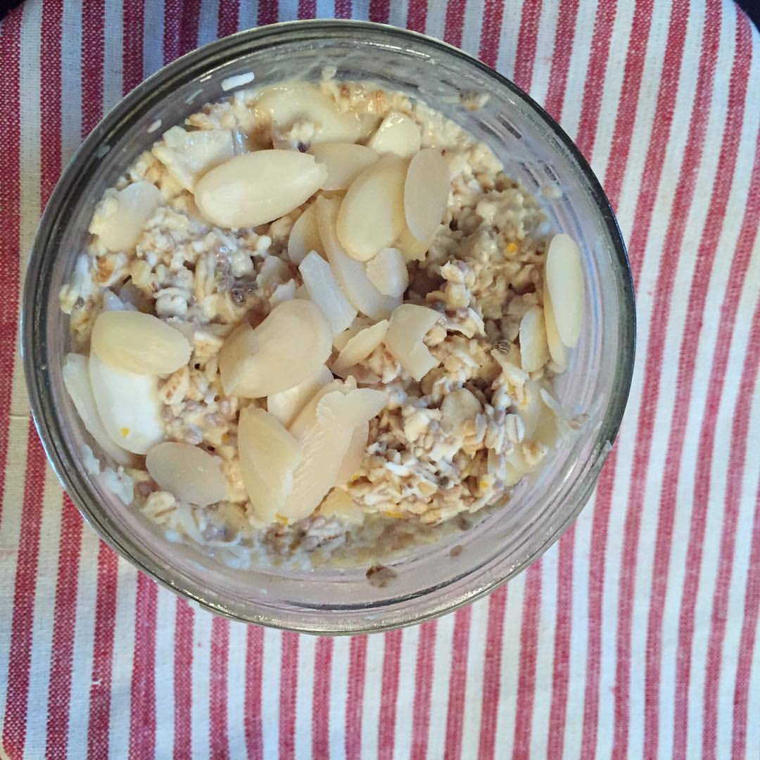 Creamy Orange Overnight Oats June  1, 2016 One Health Services Etobicoke