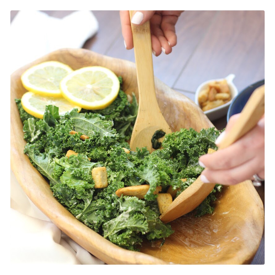 Vegan Kale Caesar Salad August  8, 2018 One Health Services Etobicoke